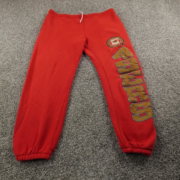 nutmeg mills Other - VTG San Francisco 49ers Sweatpants Mens M Red NFL Football Jogger Nutmeg 90s USA